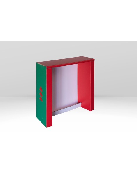 Comptoir d'accueil carton