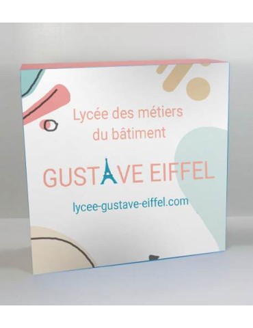 Comptoir d'accueil carton