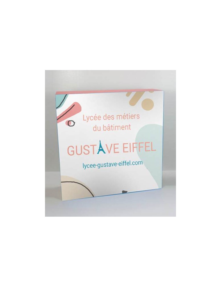 Comptoir d'accueil carton