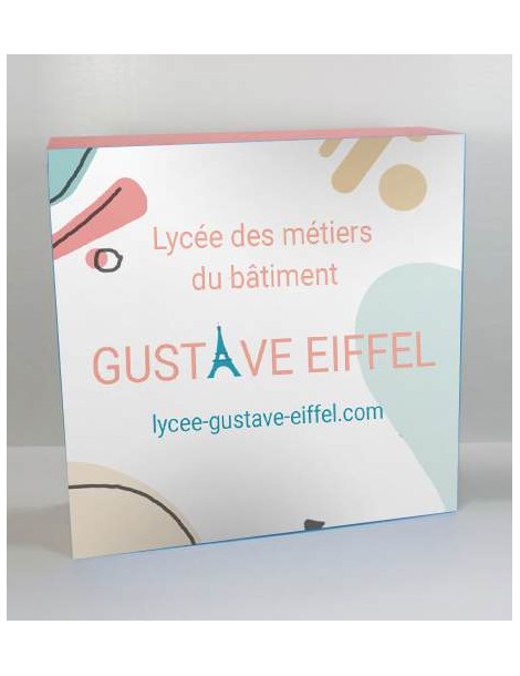 Comptoir d'accueil carton