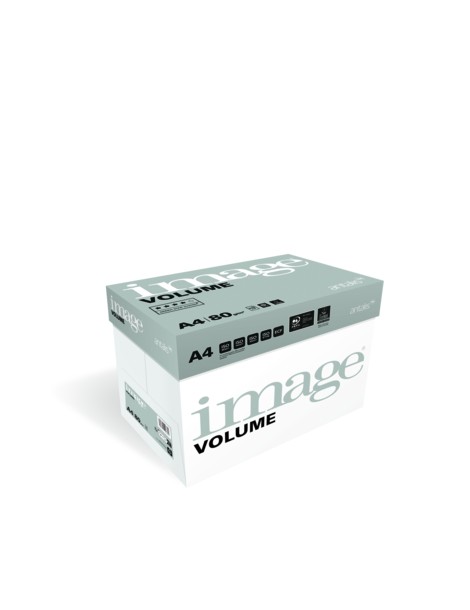 Carton de 5 ramettes 500 feuilles blanches IMAGE VOLUME A4 - 80g