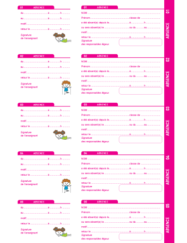 Carnet de liaison spécial Primaire