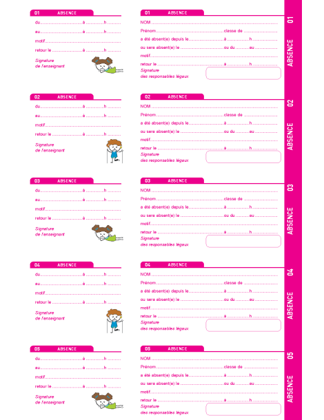 Carnet de liaison spécial Primaire