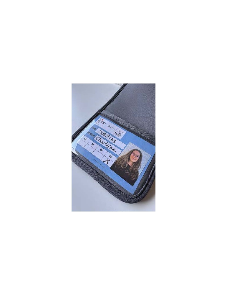 Carte cartonnée personnalisée pour pochette de téléphone