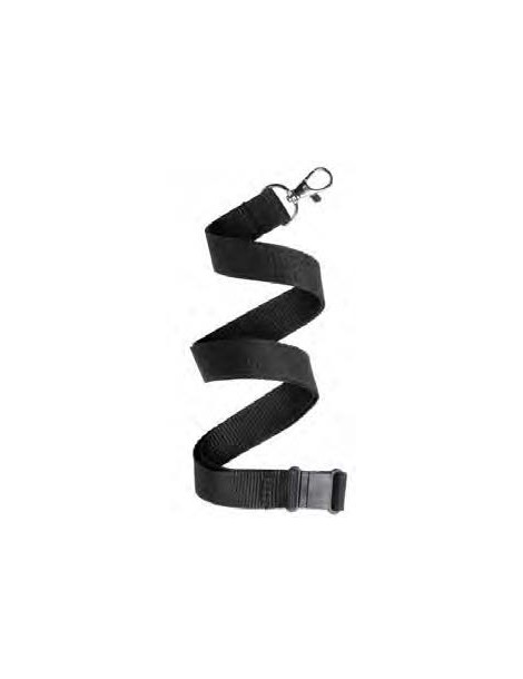Tour de cou en tissu noir