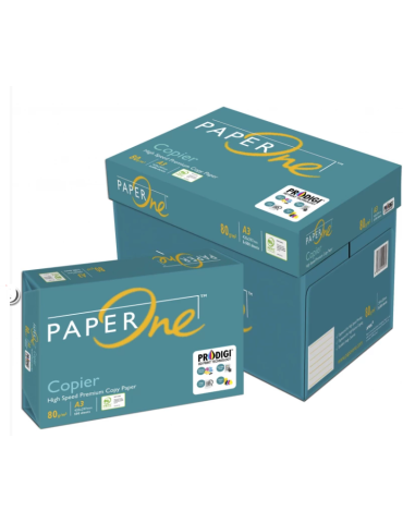 Cartons de 5 ramettes PAPER ON COPIER - 80g A3