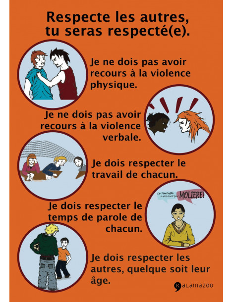 Affiche - Respecte les autres