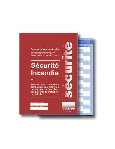 Registre unique de sécurité incendie