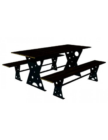 Table-bancs Avocette