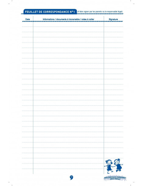 KC-CN4 Carnet de liaison spécial Primaire