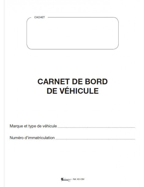 KD-CBV Carnet de bord du véhicule