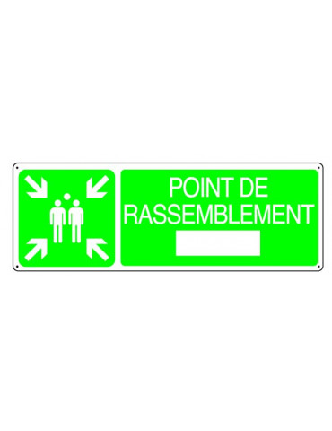 Panneau Point de rassemblement