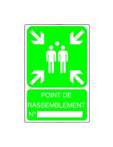 Panneau Point de rassemblement