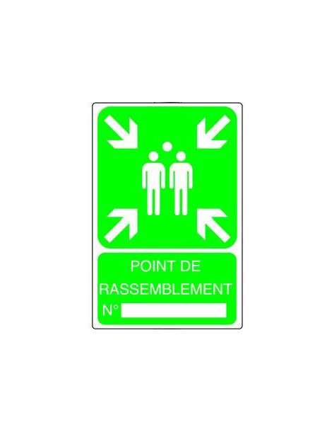 Panneau Point de rassemblement