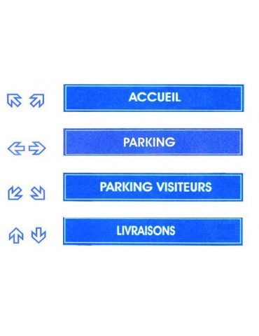 Panneaux de circulation privée - Impression standard