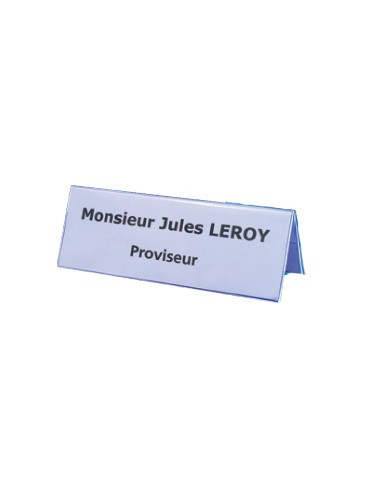 Chevalet porte-nom - Lot de 10